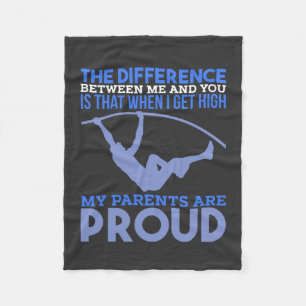 My Parents Are Proud Fleece Blanket