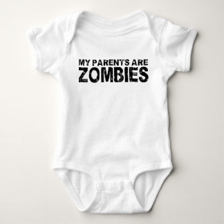 My Parents are Zombies Baby Bodysuit