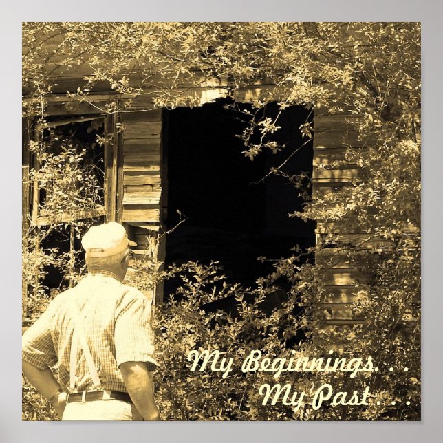 My Past . . ., My Beginnings. . . Poster (Front)