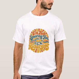 My Patience Has Left the Chat – Funny Retro 70s T-Shirt