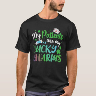My Patients Are My Lucky Charms St Patrick's Day L T-Shirt