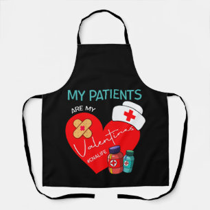 My Patients Are My Valentines #CNALife Nurse Love Apron