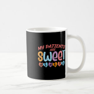 My Patients Sweet Hearts Valentine Day Nurse Scrub Coffee Mug
