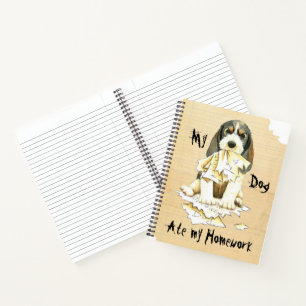 My PBGV Ate my Homework Notebook