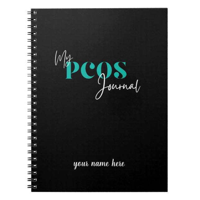 My PCOS Journal - Polycystic Ovarian Syndrome (Front)