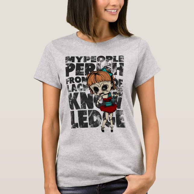 My People Perish - Women's T-Shirt (Front)