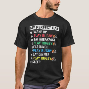 My Perfect Day Play Rugby Cool Player T-Shirt