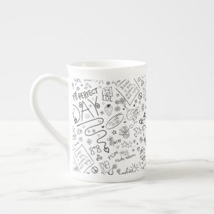 My Perfect Day - Positive Thinking 2 Bone China Mug