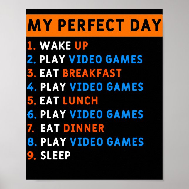 My Perfect Day Poster (Front)