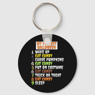 My Perfect Halloween Fun Skeleton Zombie Cool Pump Key Ring