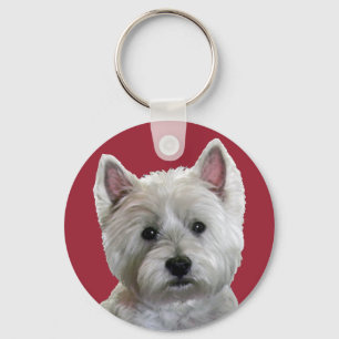 MY PERFECT WESTIE KEY RING
