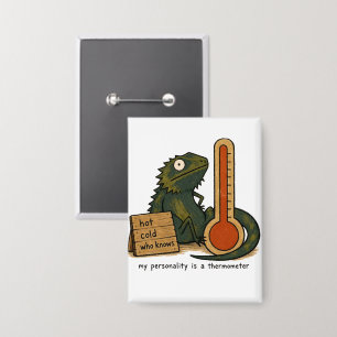 My Personality Is A Thermometer Bearded Dragon Art