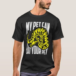 My Pet Can Eat Your Pe Cute Reptile Lover Tee Gift
