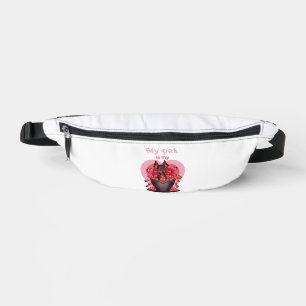 My pet is my Valentine, no 25 Classic T-Shirt Bum Bags