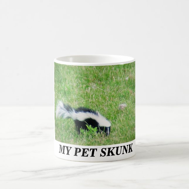 MY PET SKUNK COFFEE MUG (Center)