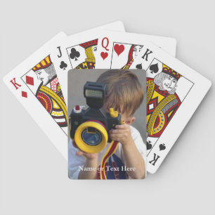 My Photo Playing Cards - Personalise name / photo
