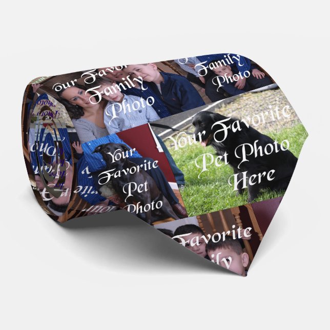 My Photos My Life Tie (Rolled)