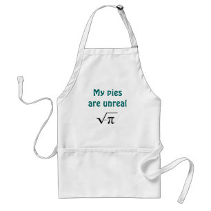 My pies are unreal standard apron
