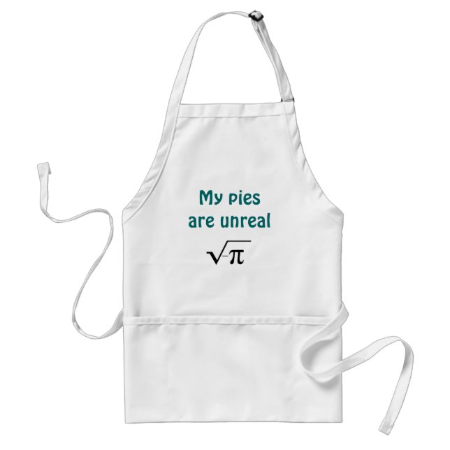 My pies are unreal standard apron (Front)