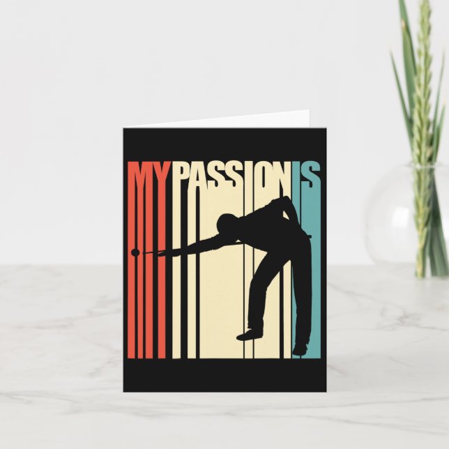 My Pion Is Billiards Shirt Playing Pool Shirt Snoo Card (Front)