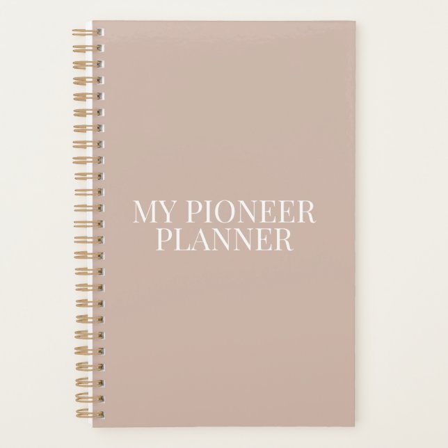My Pioneer Planner (Front)