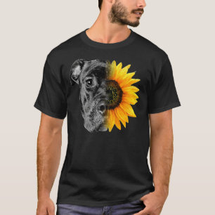 My Pitbull Is A Sunflower Shes A Sunshine Hippie S T-Shirt
