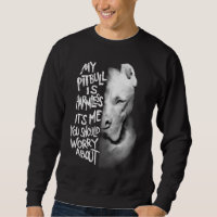 My Pitbull is harmless Quote Dog Items Owner