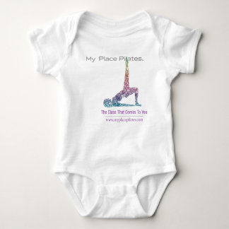 My Place Pilates Logo Onsie Baby Bodysuit