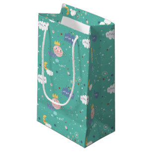 My Planet Dream Big Little One Pattern Small Gift Bag