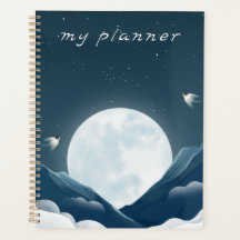 "My Planner" | Enchanting Midnight Moonlight Lands