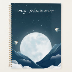 "My Planner" Enchanting Midnight Moonlight Lands Planner