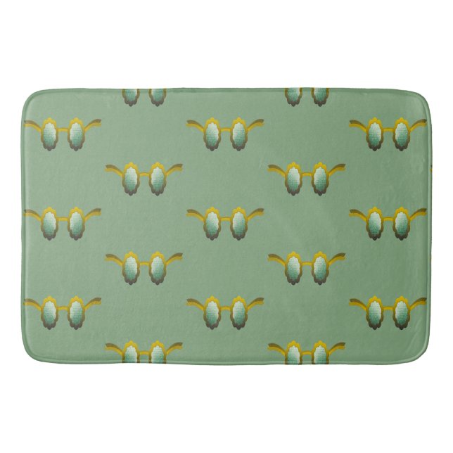 My Polarized Glasses are Ready Bath Mat (Front)