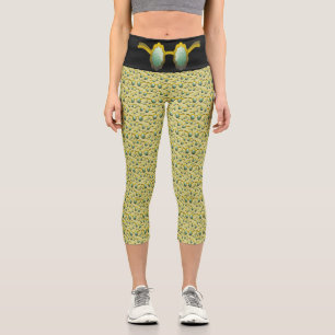 My Polarized Glasses are Ready Pattern Capri Leggings