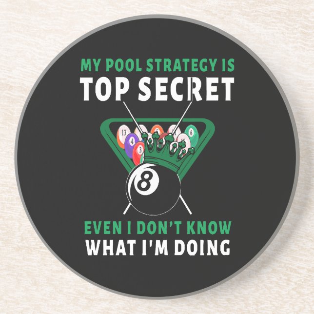 My Pool Strategy Is Even Coaster (Front)