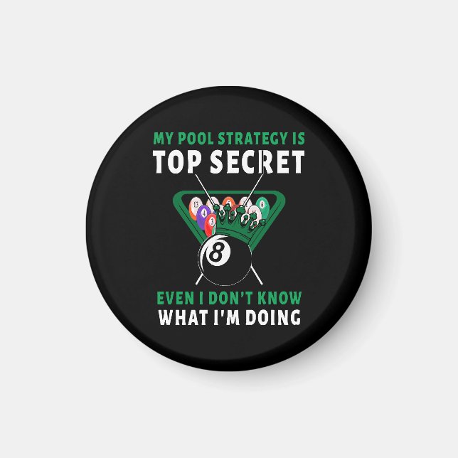 My Pool Strategy Is Even Magnet (Front)