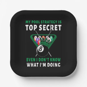 My Pool Strategy Is Even Paper Plate