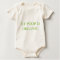 "MY POOP IS ORGANIC" BABY SUIT
