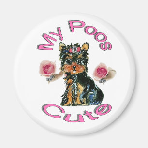 My Poos Cute Magnet