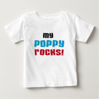My Poppy Rocks T-shirts and Gifts