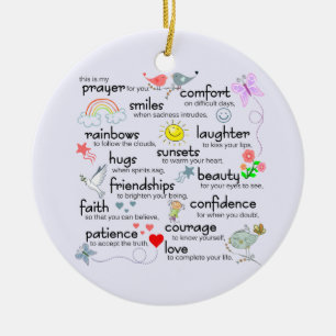 My Prayer For You Ceramic Tree Decoration
