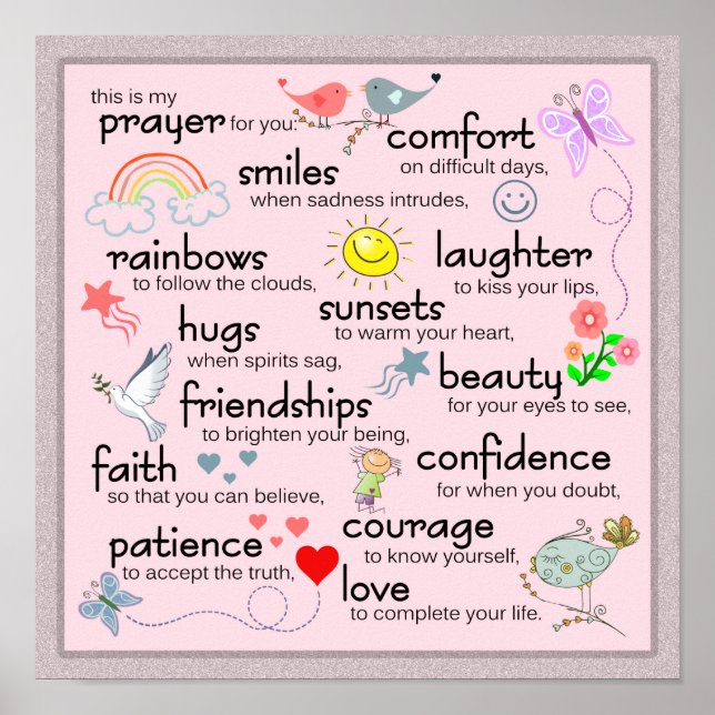 My Prayer For You Poster (Front)