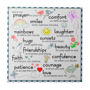 My Prayer For You Tile
