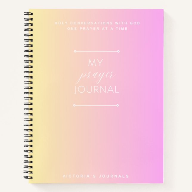 My Prayer Journal (Front)