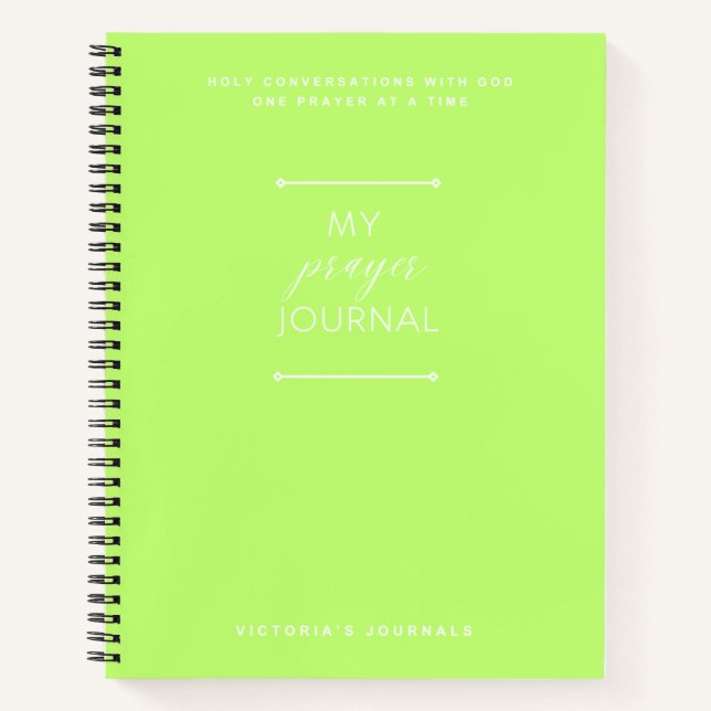My Prayer Journal (Front)