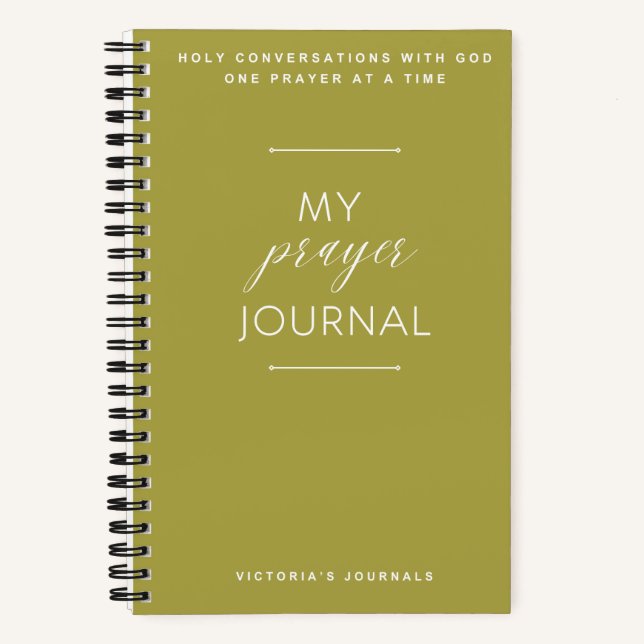 My Prayer Journal (Front)