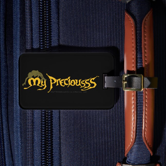 MY PRECIOUSSS™ LUGGAGE TAG (Front Insitu 4)