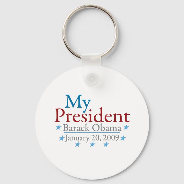 My President (Barack Obama) Key Ring (Front)