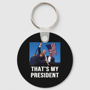 My President Trump 2024  Key Ring