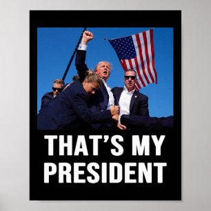 My President Trump 2024 Poster