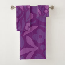 My Princess Loves Purple Happy Huge Flowers